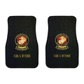 Custom 2 PCS USMC Marine Corp Veteran Monogram Car Floor Mats